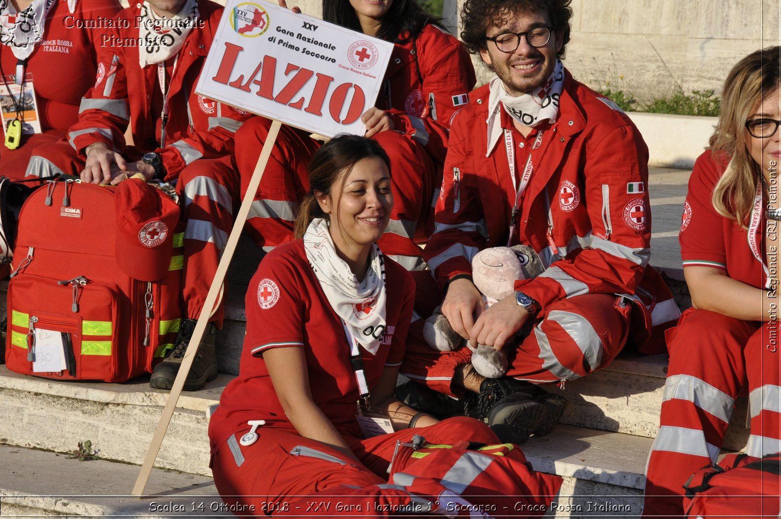 Scalea 14 Ottobre 2018 - XXV Gara Nazionale 1 Soccorso - Croce Rossa Italiana- Comitato Regionale del Piemonte