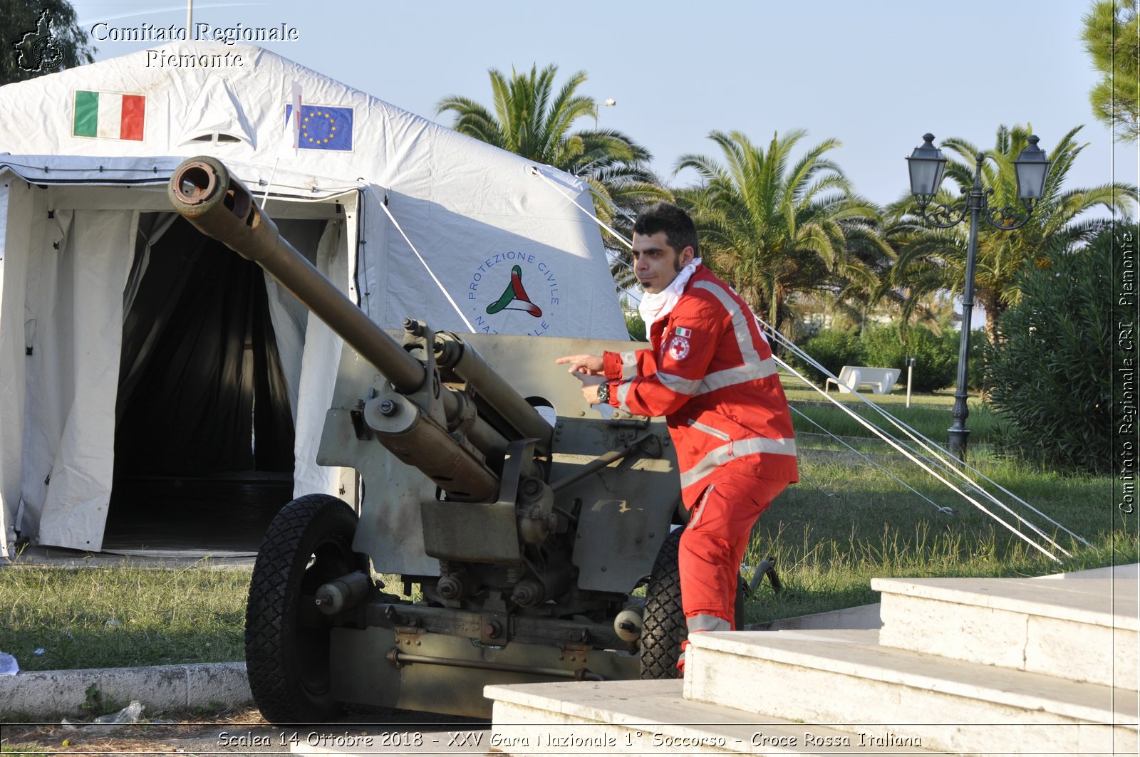 Scalea 14 Ottobre 2018 - XXV Gara Nazionale 1 Soccorso - Croce Rossa Italiana- Comitato Regionale del Piemonte