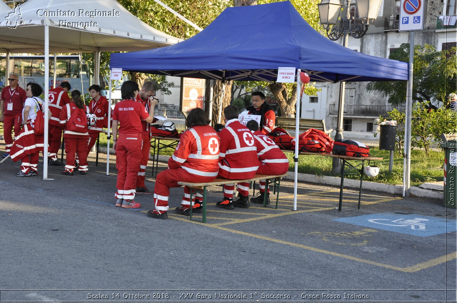 Scalea 14 Ottobre 2018 - XXV Gara Nazionale 1 Soccorso - Croce Rossa Italiana- Comitato Regionale del Piemonte