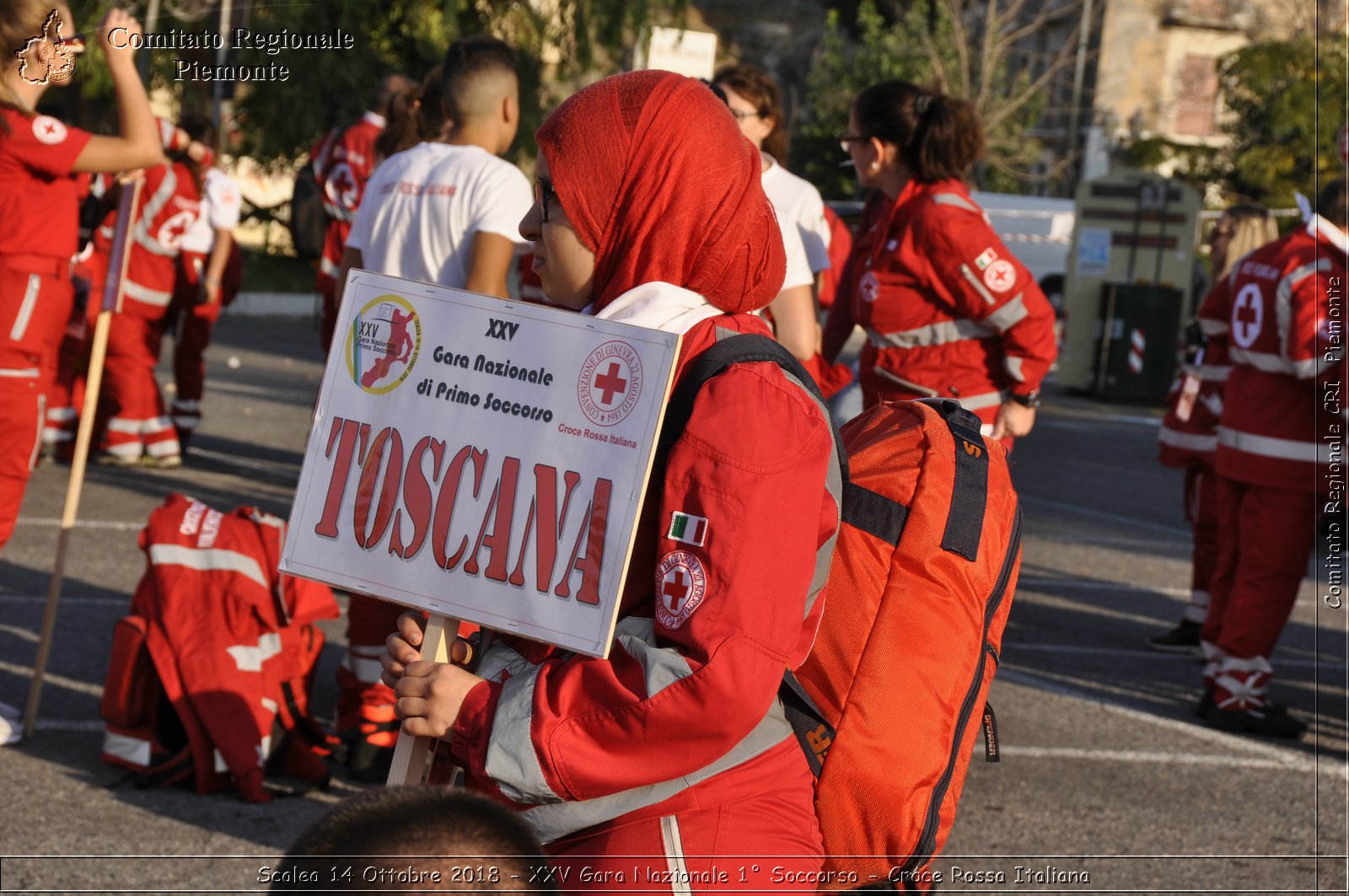 Scalea 14 Ottobre 2018 - XXV Gara Nazionale 1 Soccorso - Croce Rossa Italiana- Comitato Regionale del Piemonte