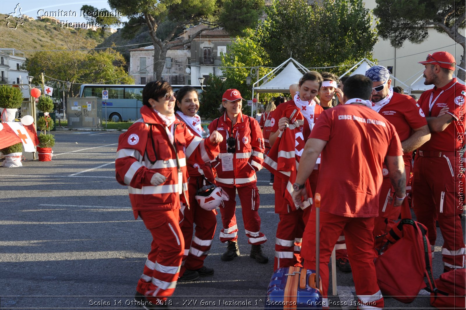 Scalea 14 Ottobre 2018 - XXV Gara Nazionale 1 Soccorso - Croce Rossa Italiana- Comitato Regionale del Piemonte