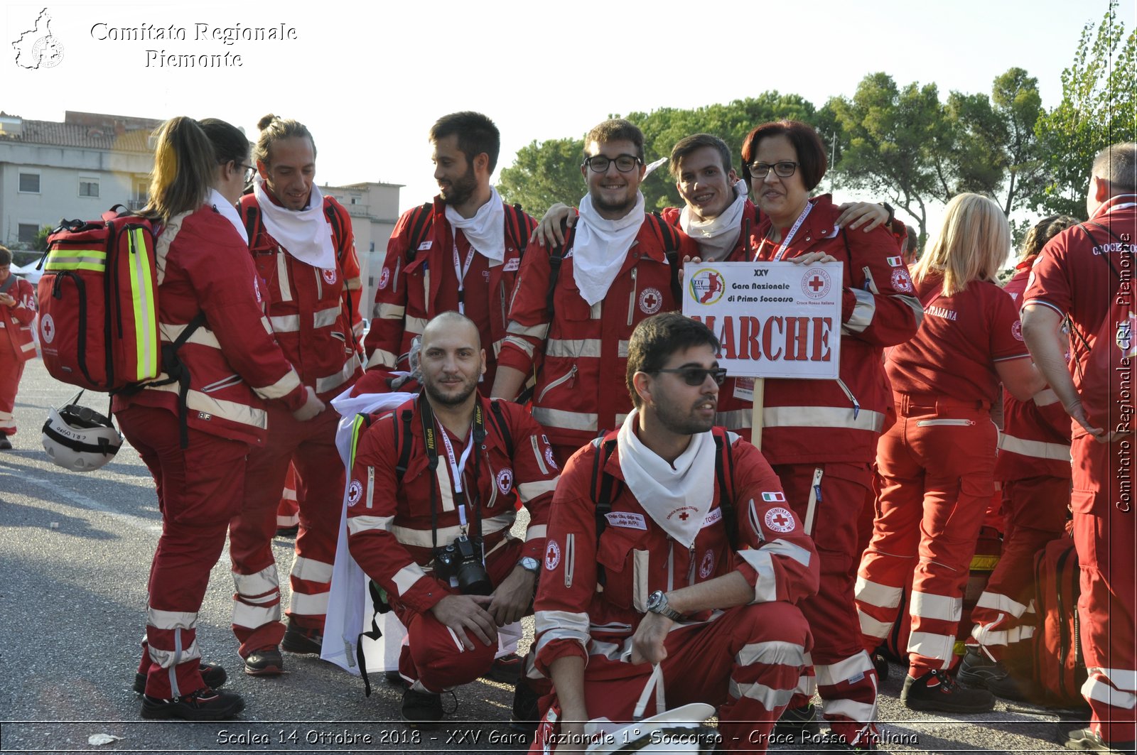 Scalea 14 Ottobre 2018 - XXV Gara Nazionale 1 Soccorso - Croce Rossa Italiana- Comitato Regionale del Piemonte