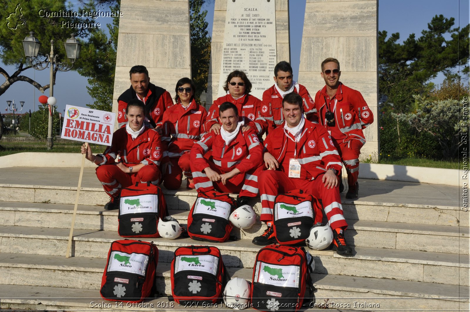 Scalea 14 Ottobre 2018 - XXV Gara Nazionale 1 Soccorso - Croce Rossa Italiana- Comitato Regionale del Piemonte