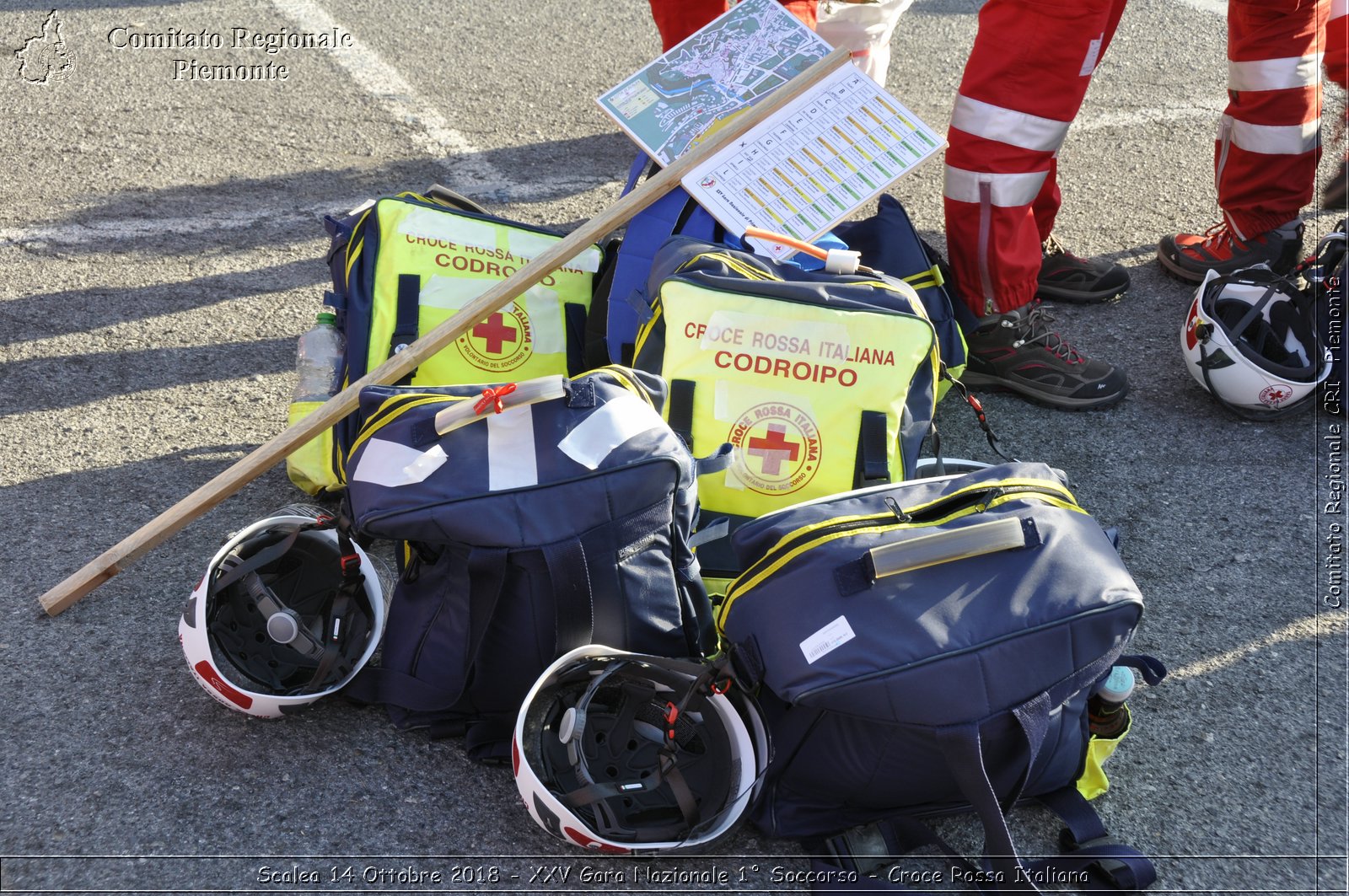 Scalea 14 Ottobre 2018 - XXV Gara Nazionale 1 Soccorso - Croce Rossa Italiana- Comitato Regionale del Piemonte