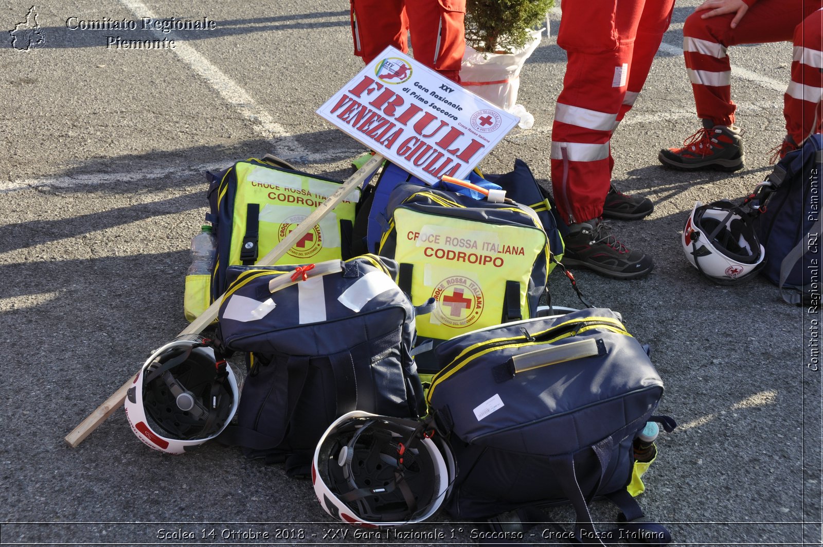 Scalea 14 Ottobre 2018 - XXV Gara Nazionale 1 Soccorso - Croce Rossa Italiana- Comitato Regionale del Piemonte