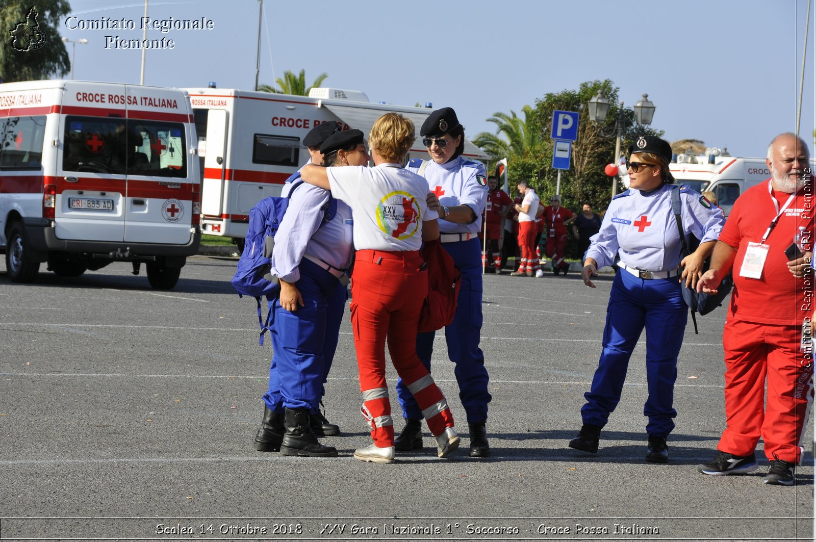 Scalea 14 Ottobre 2018 - XXV Gara Nazionale 1 Soccorso - Croce Rossa Italiana- Comitato Regionale del Piemonte