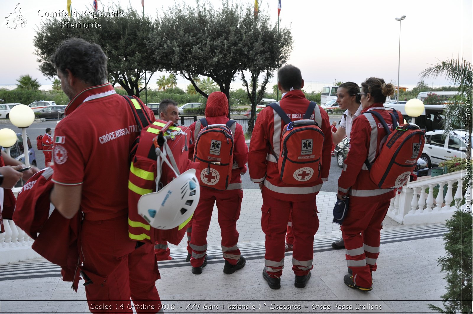 Scalea 14 Ottobre 2018 - XXV Gara Nazionale 1 Soccorso - Croce Rossa Italiana- Comitato Regionale del Piemonte