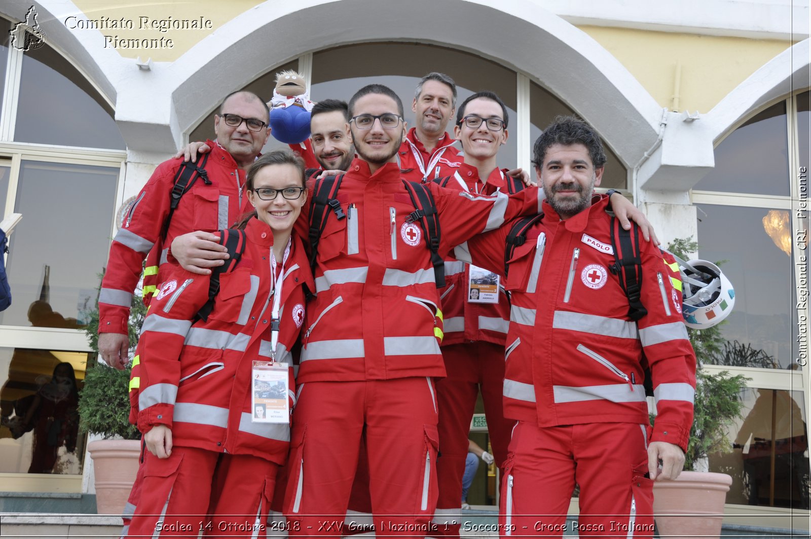 Scalea 14 Ottobre 2018 - XXV Gara Nazionale 1 Soccorso - Croce Rossa Italiana- Comitato Regionale del Piemonte