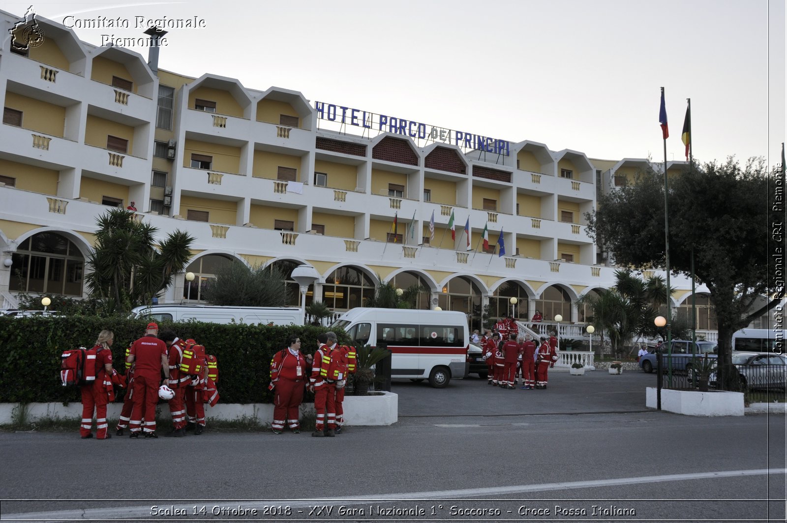 Scalea 14 Ottobre 2018 - XXV Gara Nazionale 1 Soccorso - Croce Rossa Italiana- Comitato Regionale del Piemonte