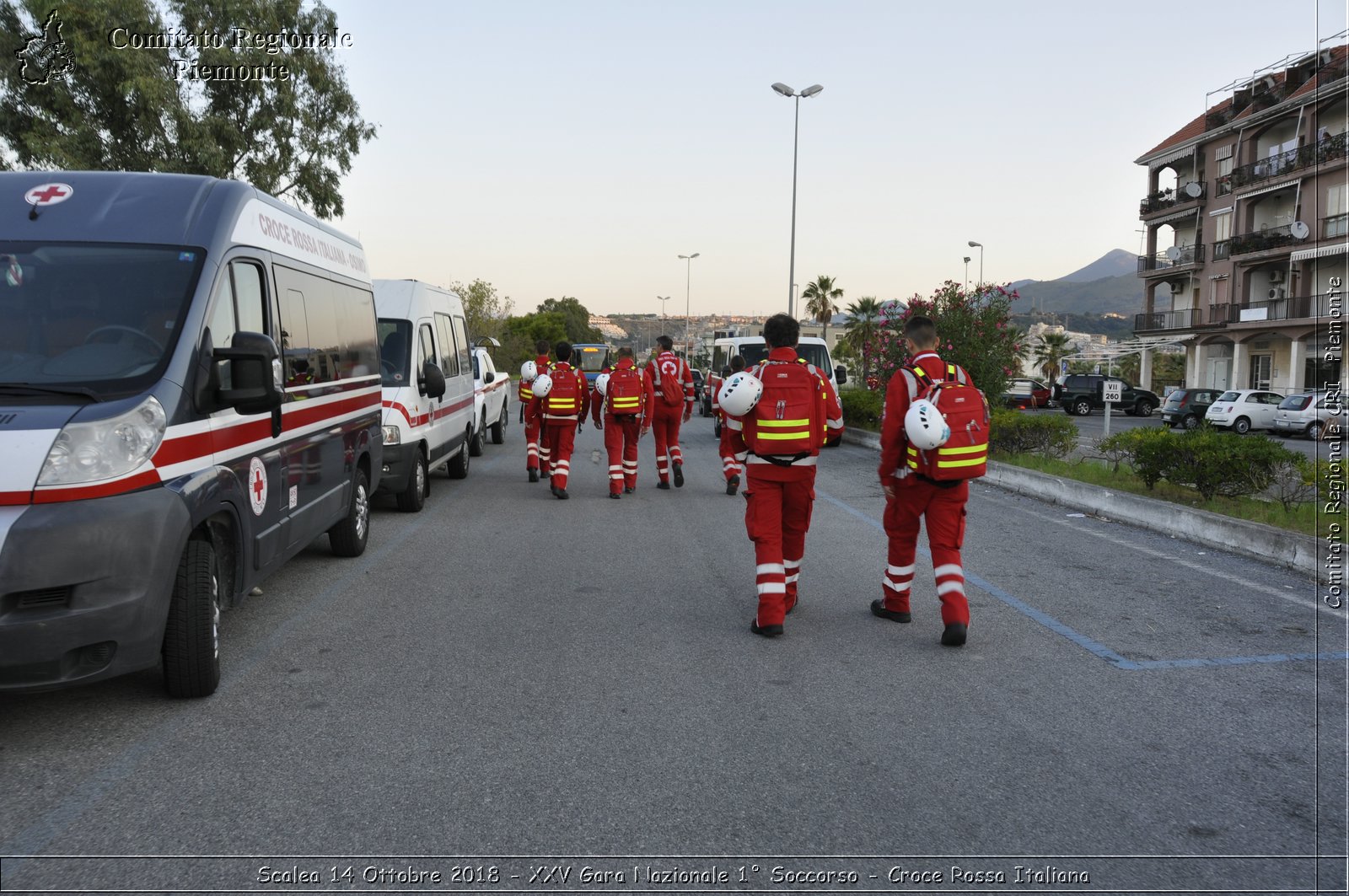 Scalea 14 Ottobre 2018 - XXV Gara Nazionale 1 Soccorso - Croce Rossa Italiana- Comitato Regionale del Piemonte