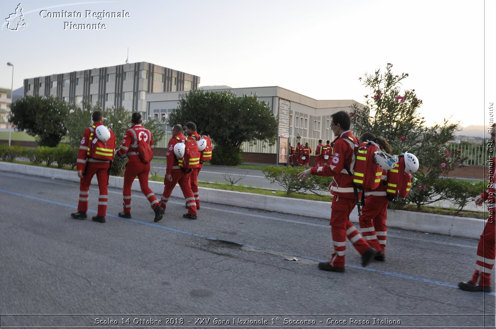 Scalea 14 Ottobre 2018 - XXV Gara Nazionale 1 Soccorso - Croce Rossa Italiana- Comitato Regionale del Piemonte