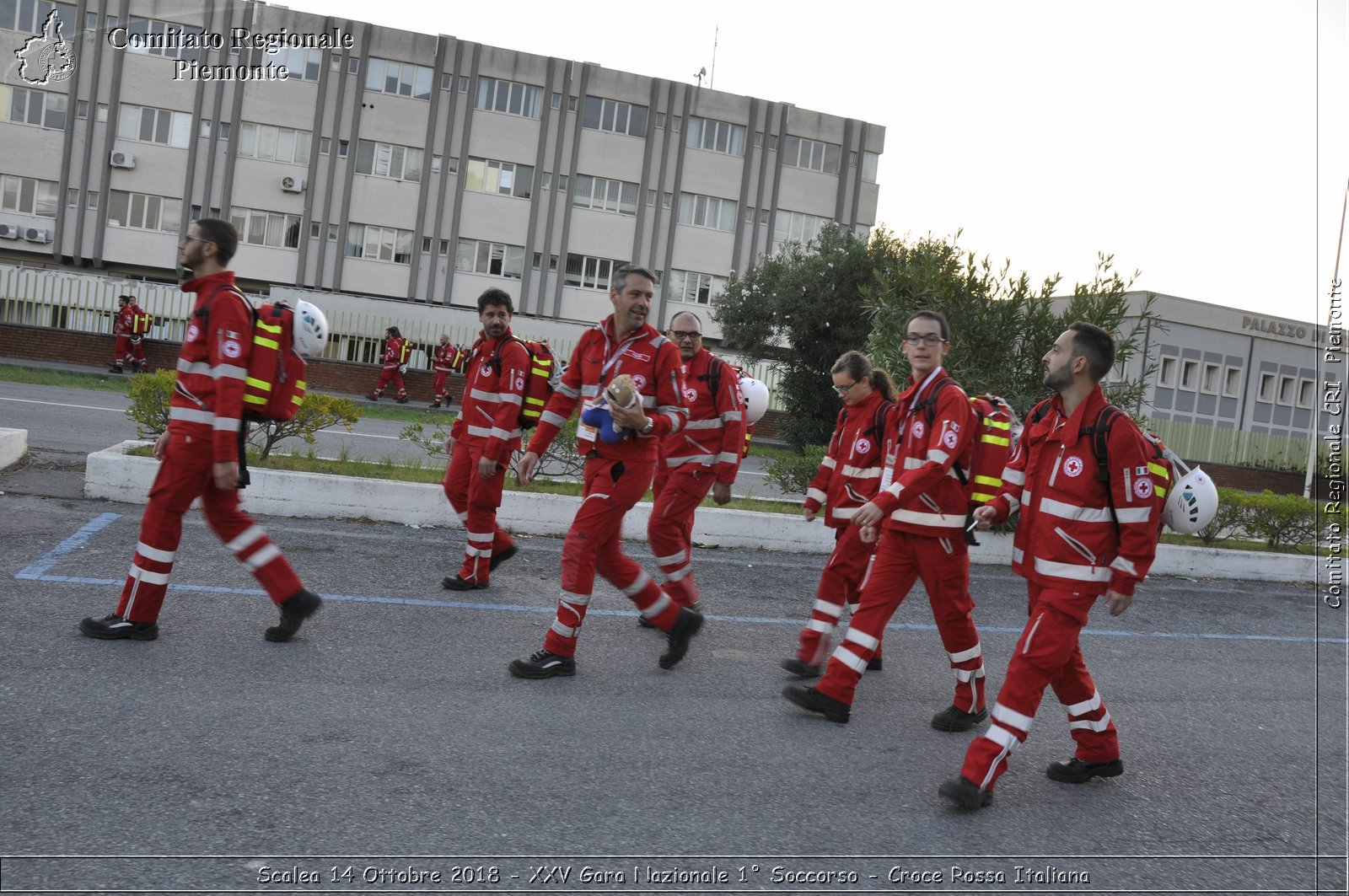 Scalea 14 Ottobre 2018 - XXV Gara Nazionale 1 Soccorso - Croce Rossa Italiana- Comitato Regionale del Piemonte