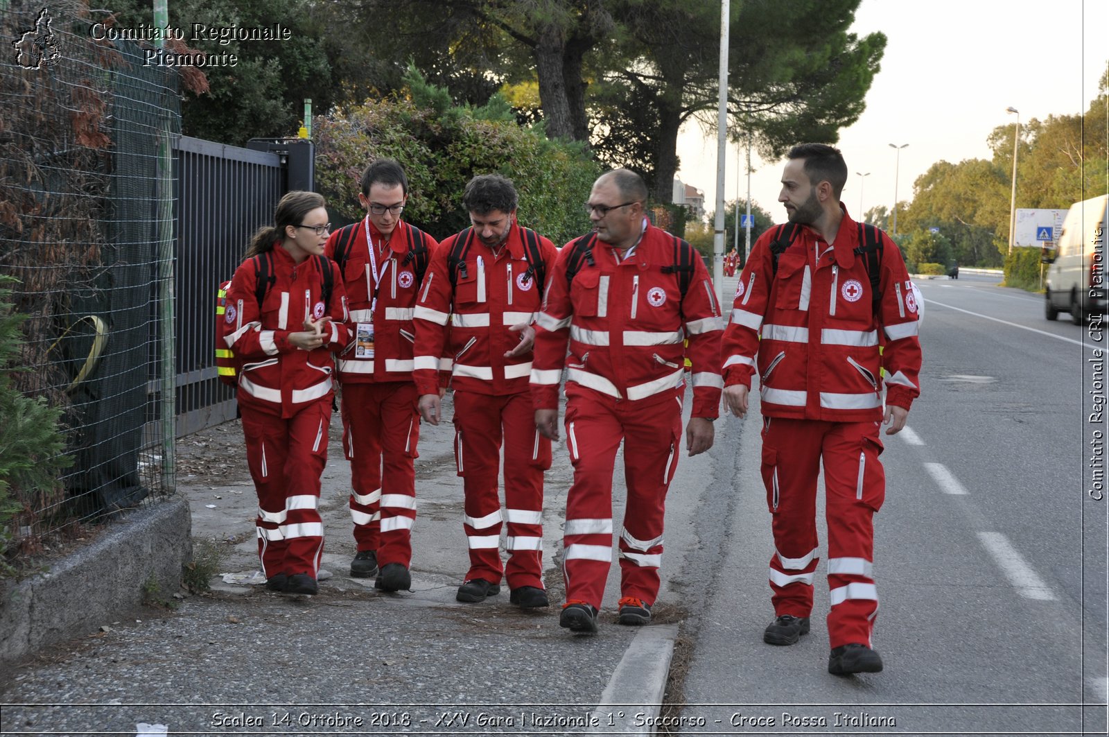 Scalea 14 Ottobre 2018 - XXV Gara Nazionale 1 Soccorso - Croce Rossa Italiana- Comitato Regionale del Piemonte