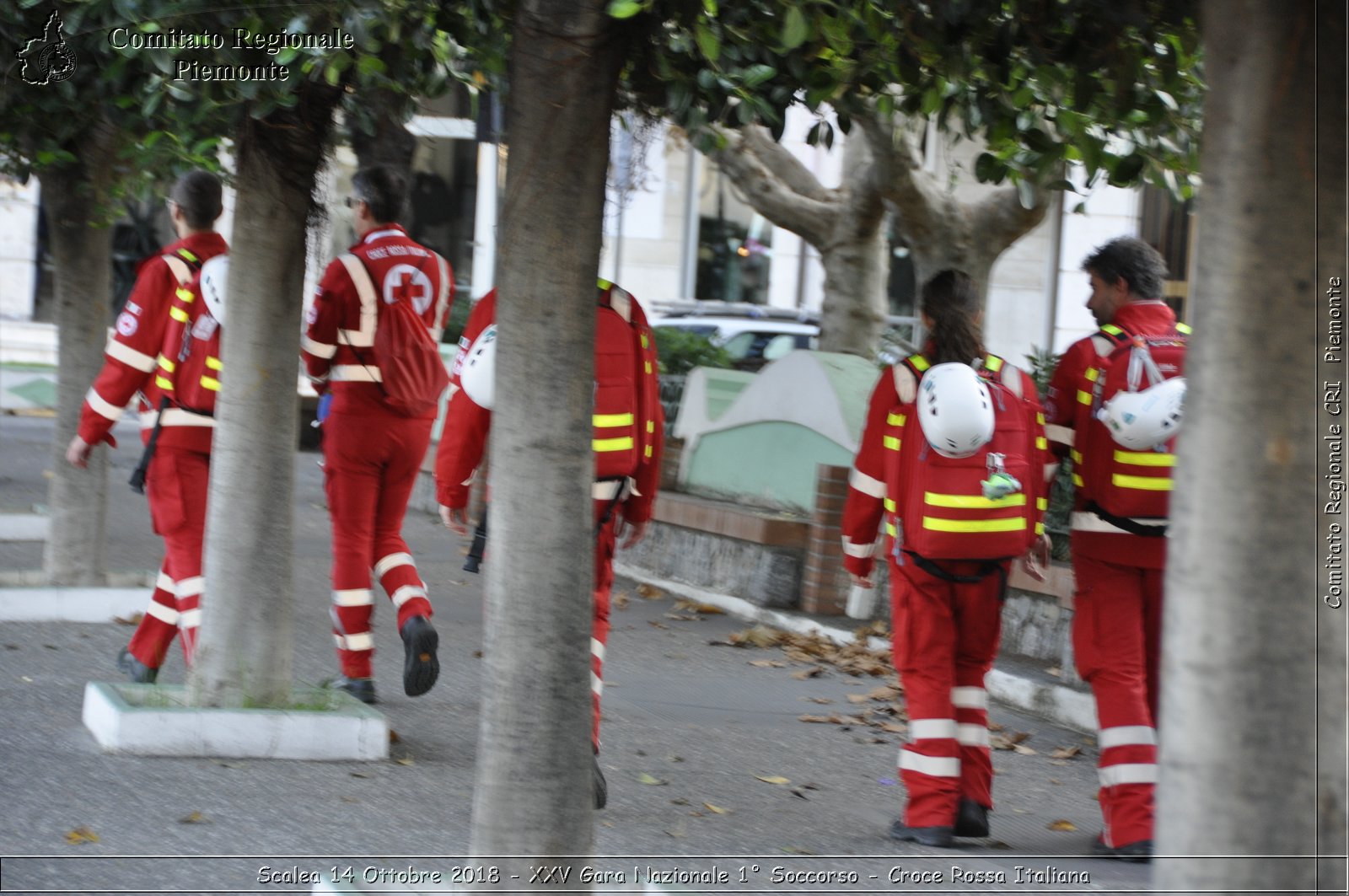 Scalea 14 Ottobre 2018 - XXV Gara Nazionale 1 Soccorso - Croce Rossa Italiana- Comitato Regionale del Piemonte