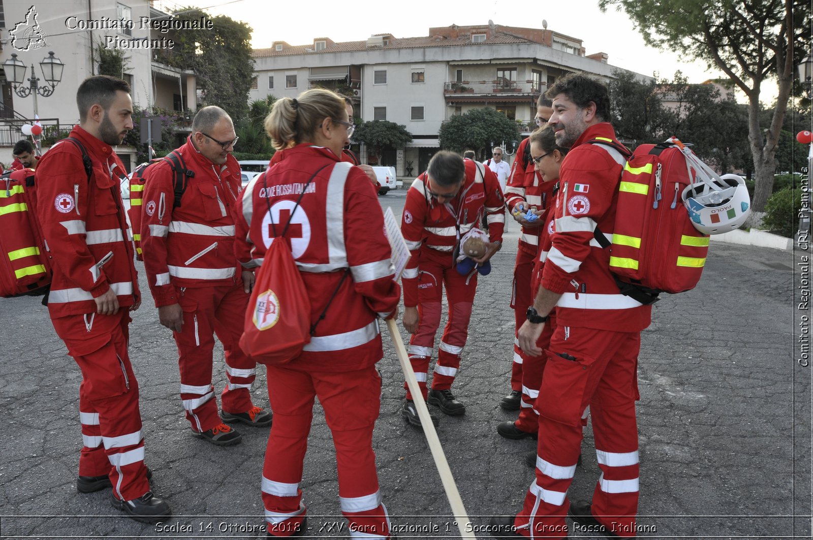 Scalea 14 Ottobre 2018 - XXV Gara Nazionale 1 Soccorso - Croce Rossa Italiana- Comitato Regionale del Piemonte