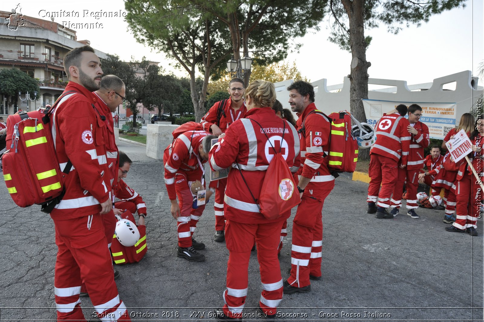 Scalea 14 Ottobre 2018 - XXV Gara Nazionale 1 Soccorso - Croce Rossa Italiana- Comitato Regionale del Piemonte