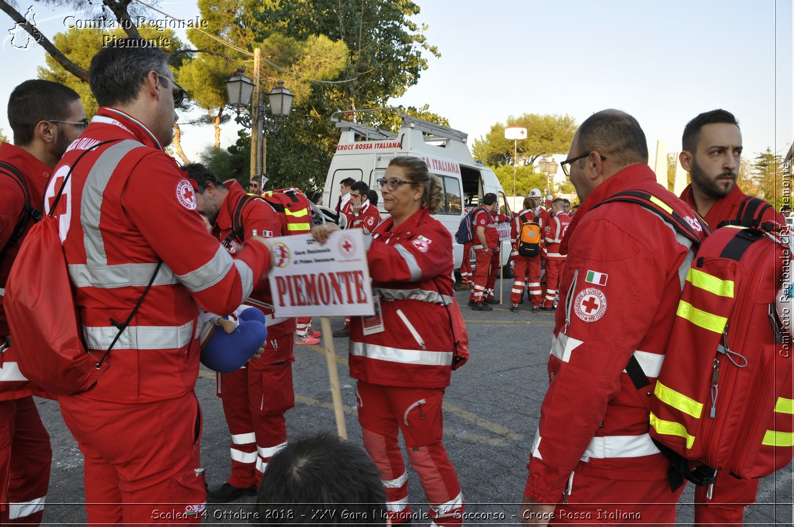 Scalea 14 Ottobre 2018 - XXV Gara Nazionale 1 Soccorso - Croce Rossa Italiana- Comitato Regionale del Piemonte