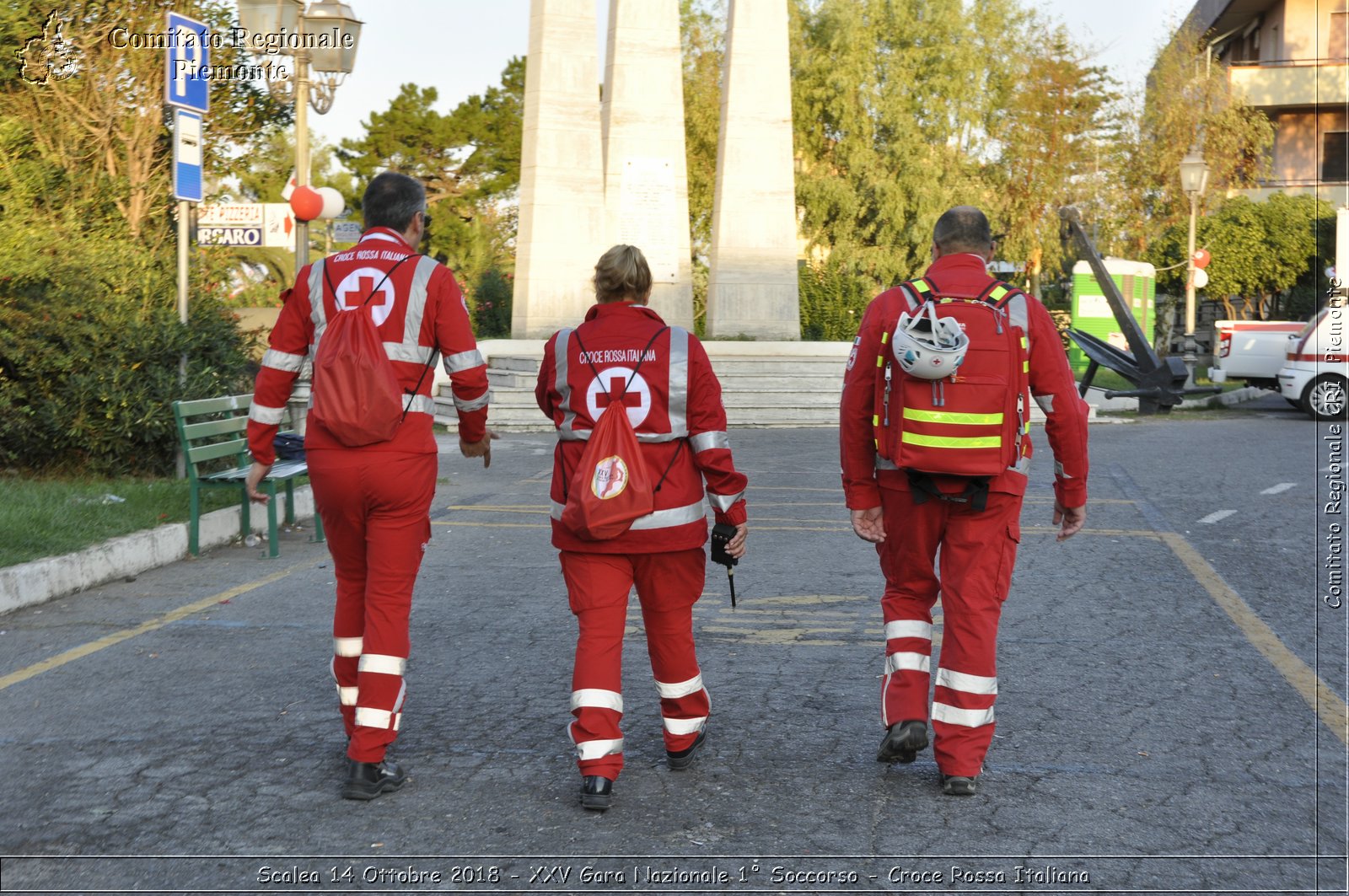 Scalea 14 Ottobre 2018 - XXV Gara Nazionale 1 Soccorso - Croce Rossa Italiana- Comitato Regionale del Piemonte