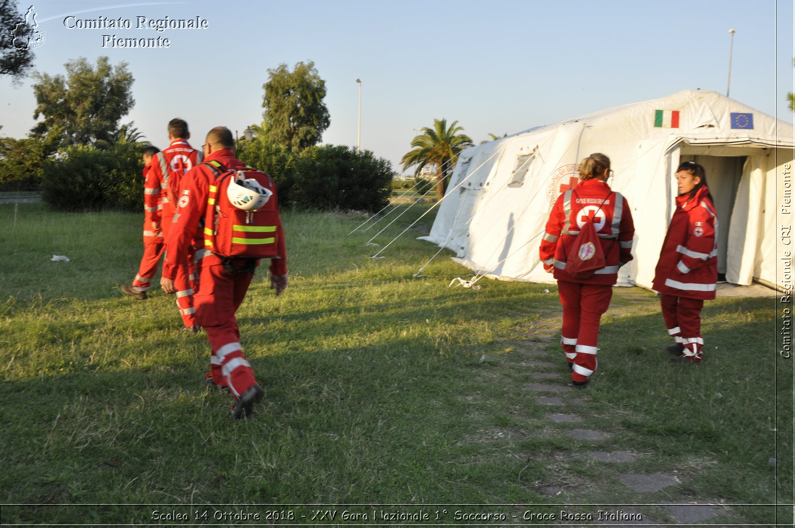 Scalea 14 Ottobre 2018 - XXV Gara Nazionale 1 Soccorso - Croce Rossa Italiana- Comitato Regionale del Piemonte