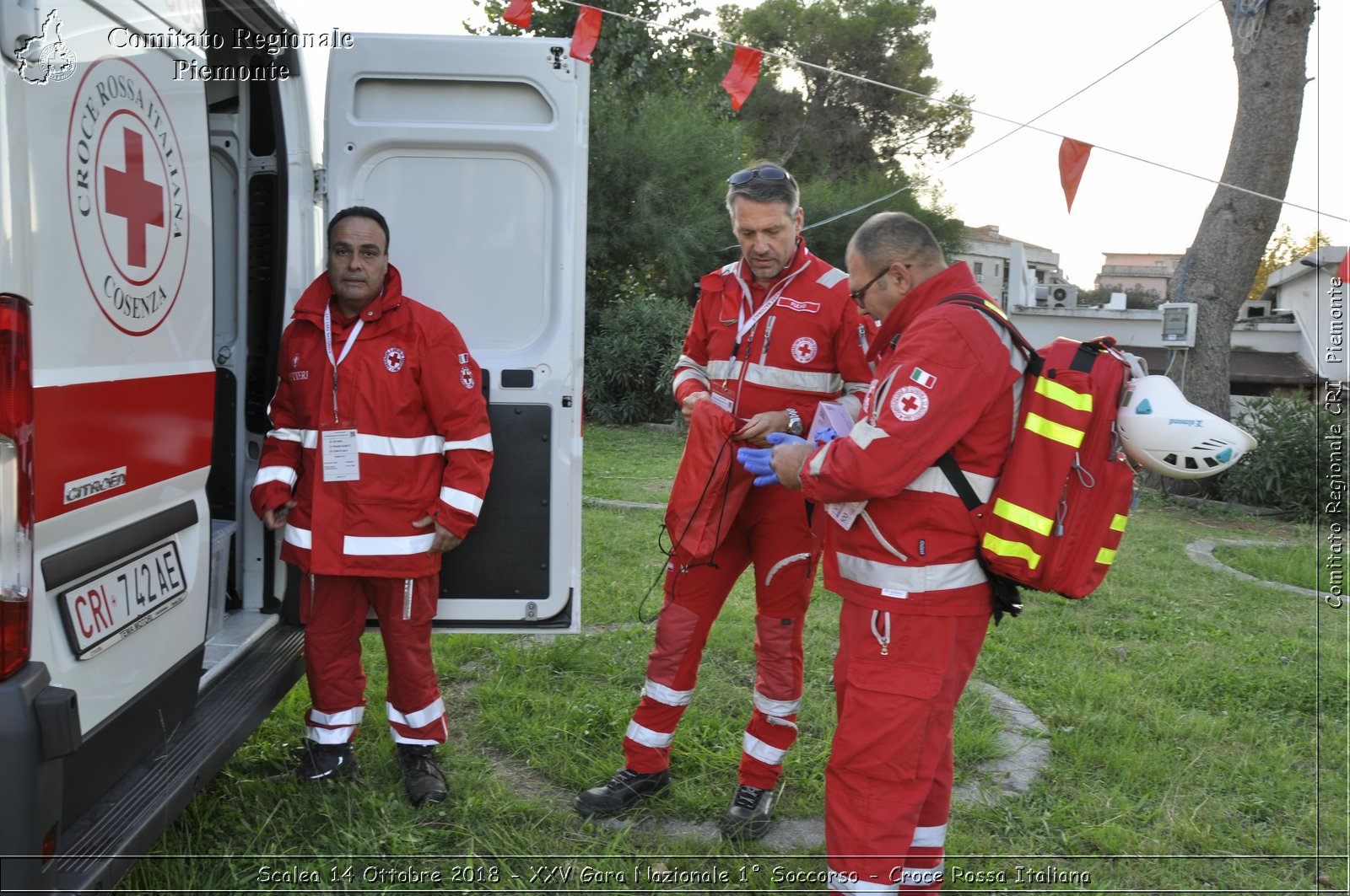 Scalea 14 Ottobre 2018 - XXV Gara Nazionale 1 Soccorso - Croce Rossa Italiana- Comitato Regionale del Piemonte