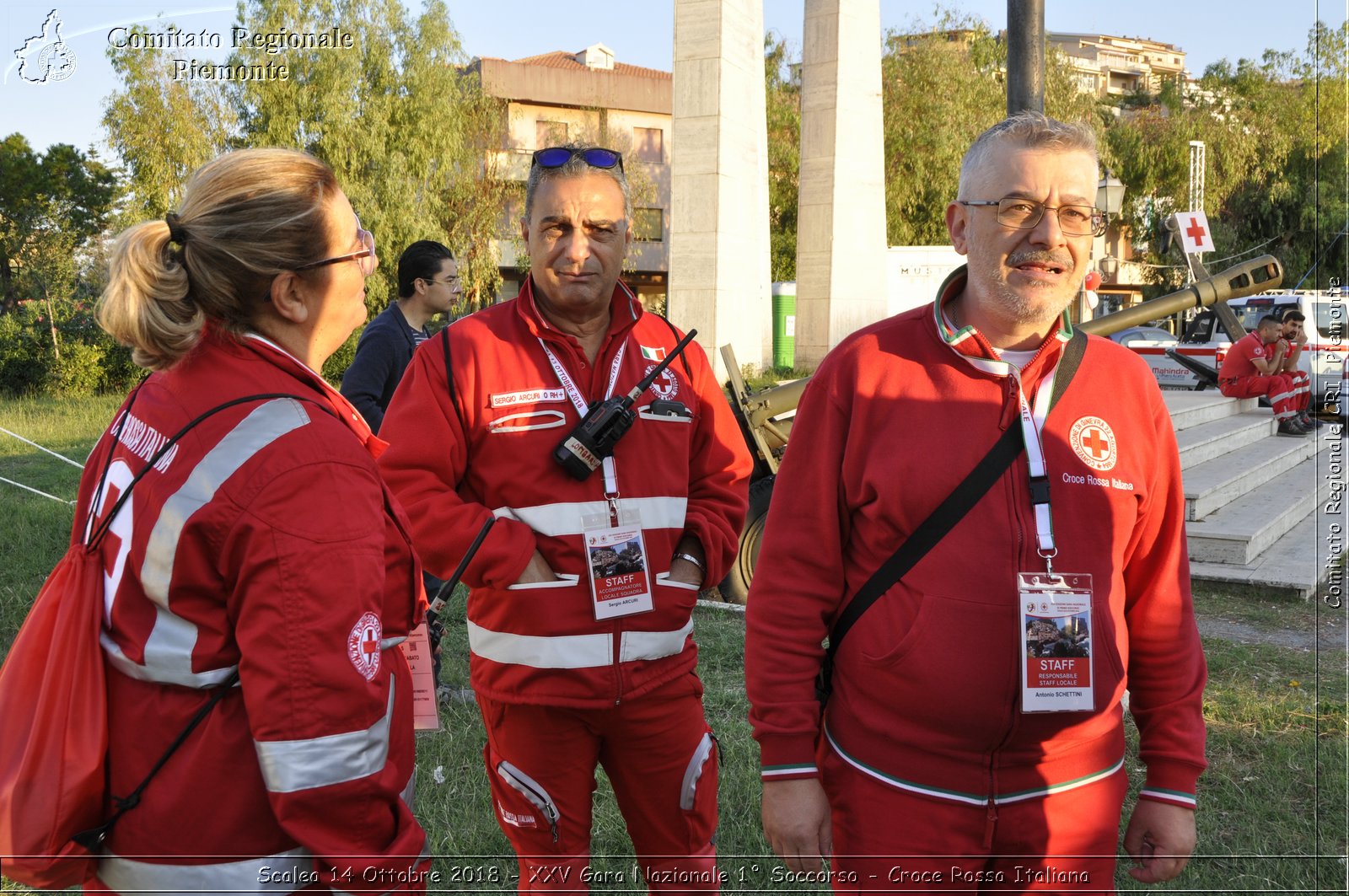 Scalea 14 Ottobre 2018 - XXV Gara Nazionale 1 Soccorso - Croce Rossa Italiana- Comitato Regionale del Piemonte