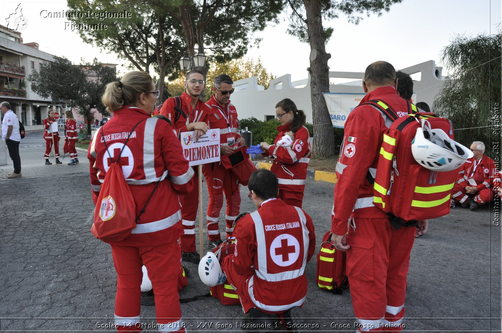 Scalea 14 Ottobre 2018 - XXV Gara Nazionale 1 Soccorso - Croce Rossa Italiana- Comitato Regionale del Piemonte