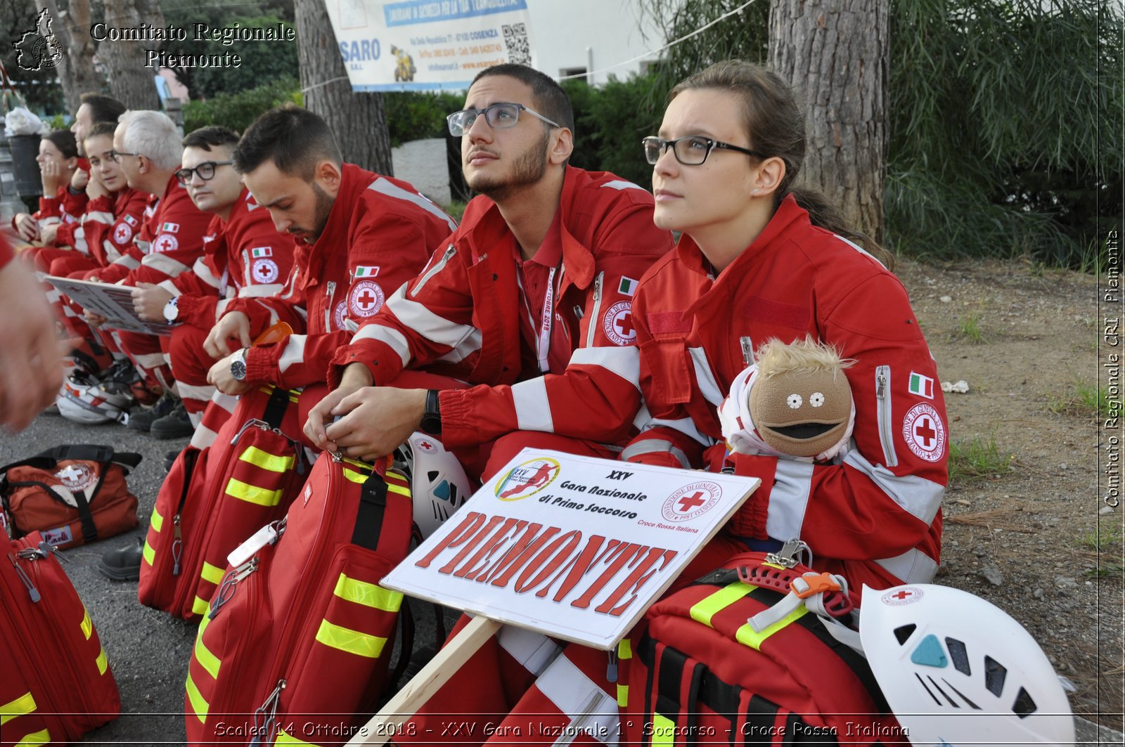 Scalea 14 Ottobre 2018 - XXV Gara Nazionale 1 Soccorso - Croce Rossa Italiana- Comitato Regionale del Piemonte