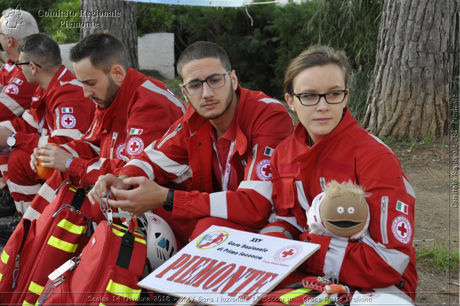 Scalea 14 Ottobre 2018 - XXV Gara Nazionale 1 Soccorso - Croce Rossa Italiana- Comitato Regionale del Piemonte