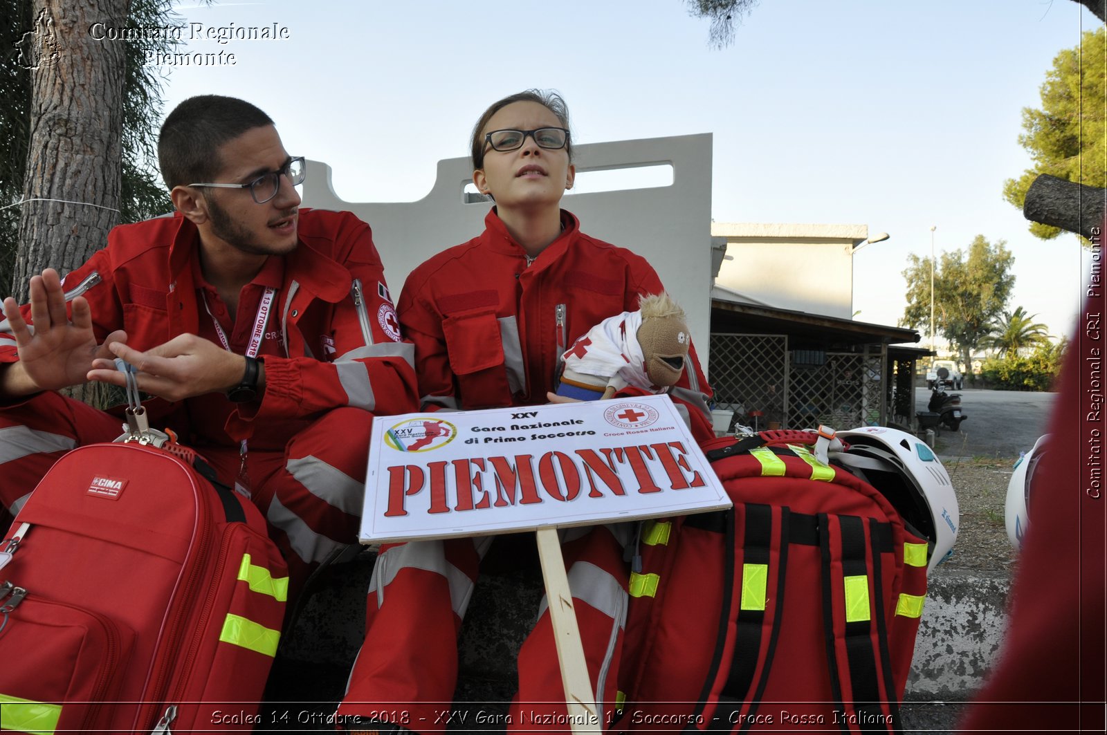 Scalea 14 Ottobre 2018 - XXV Gara Nazionale 1 Soccorso - Croce Rossa Italiana- Comitato Regionale del Piemonte