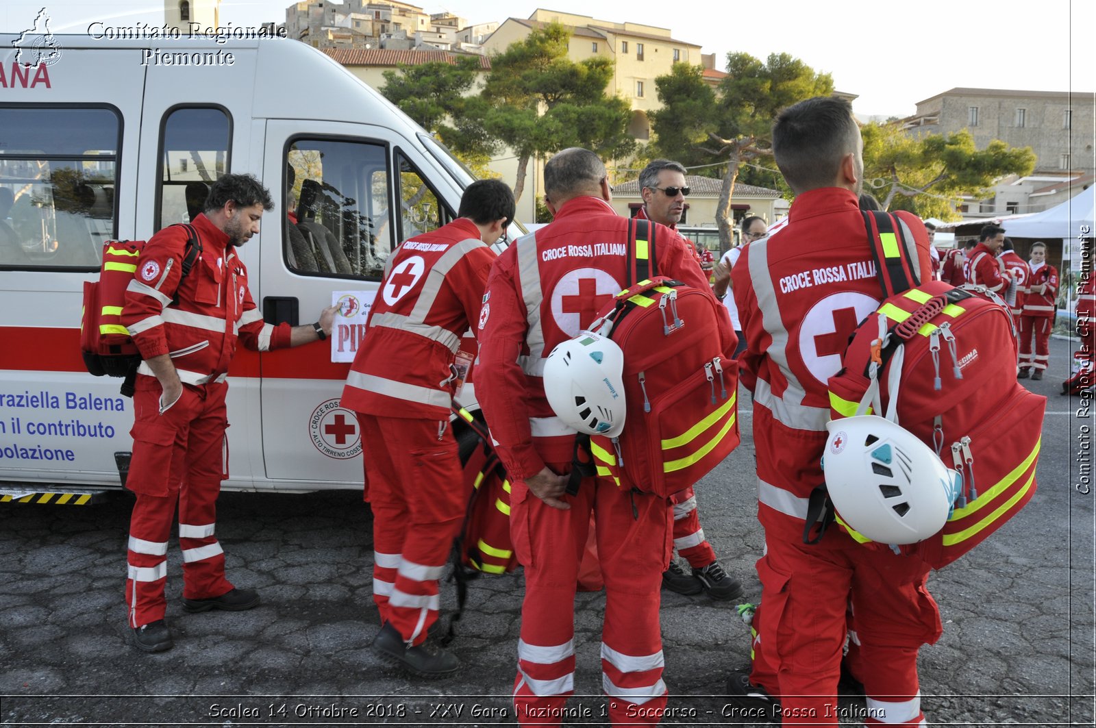 Scalea 14 Ottobre 2018 - XXV Gara Nazionale 1 Soccorso - Croce Rossa Italiana- Comitato Regionale del Piemonte