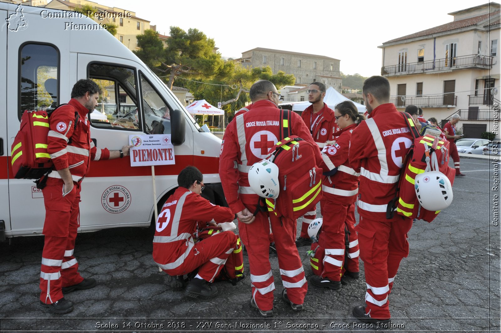 Scalea 14 Ottobre 2018 - XXV Gara Nazionale 1 Soccorso - Croce Rossa Italiana- Comitato Regionale del Piemonte