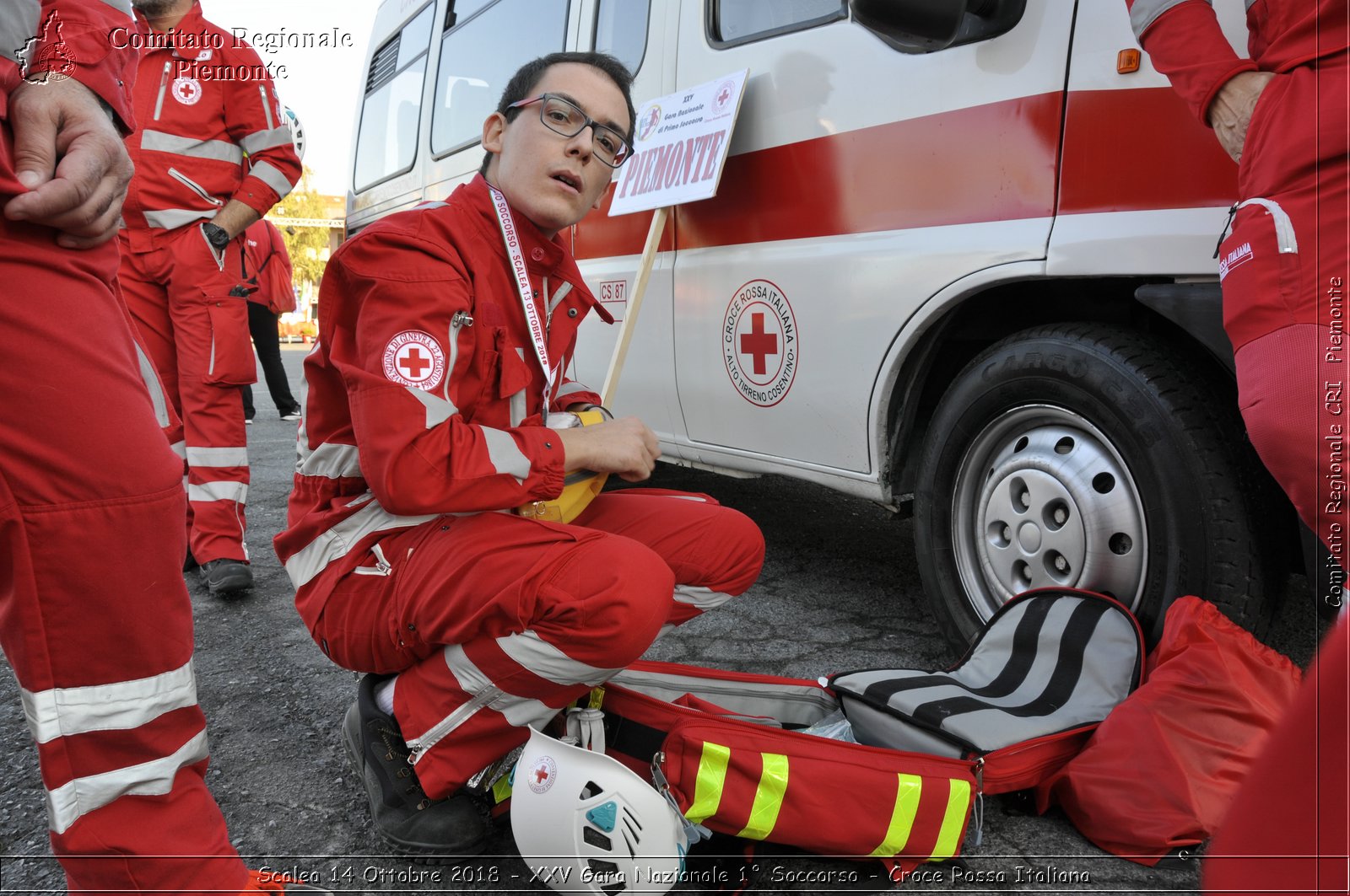 Scalea 14 Ottobre 2018 - XXV Gara Nazionale 1 Soccorso - Croce Rossa Italiana- Comitato Regionale del Piemonte