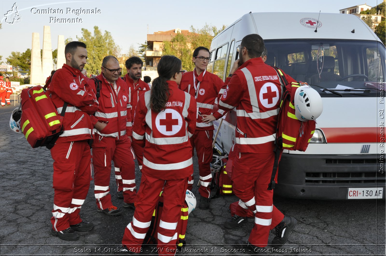 Scalea 14 Ottobre 2018 - XXV Gara Nazionale 1 Soccorso - Croce Rossa Italiana- Comitato Regionale del Piemonte