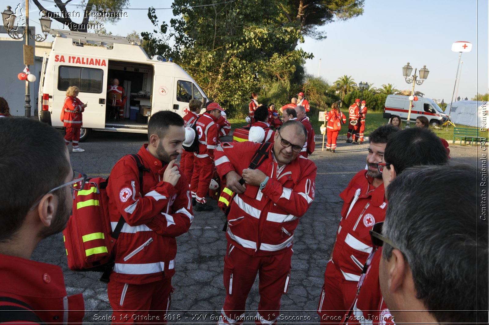 Scalea 14 Ottobre 2018 - XXV Gara Nazionale 1 Soccorso - Croce Rossa Italiana- Comitato Regionale del Piemonte