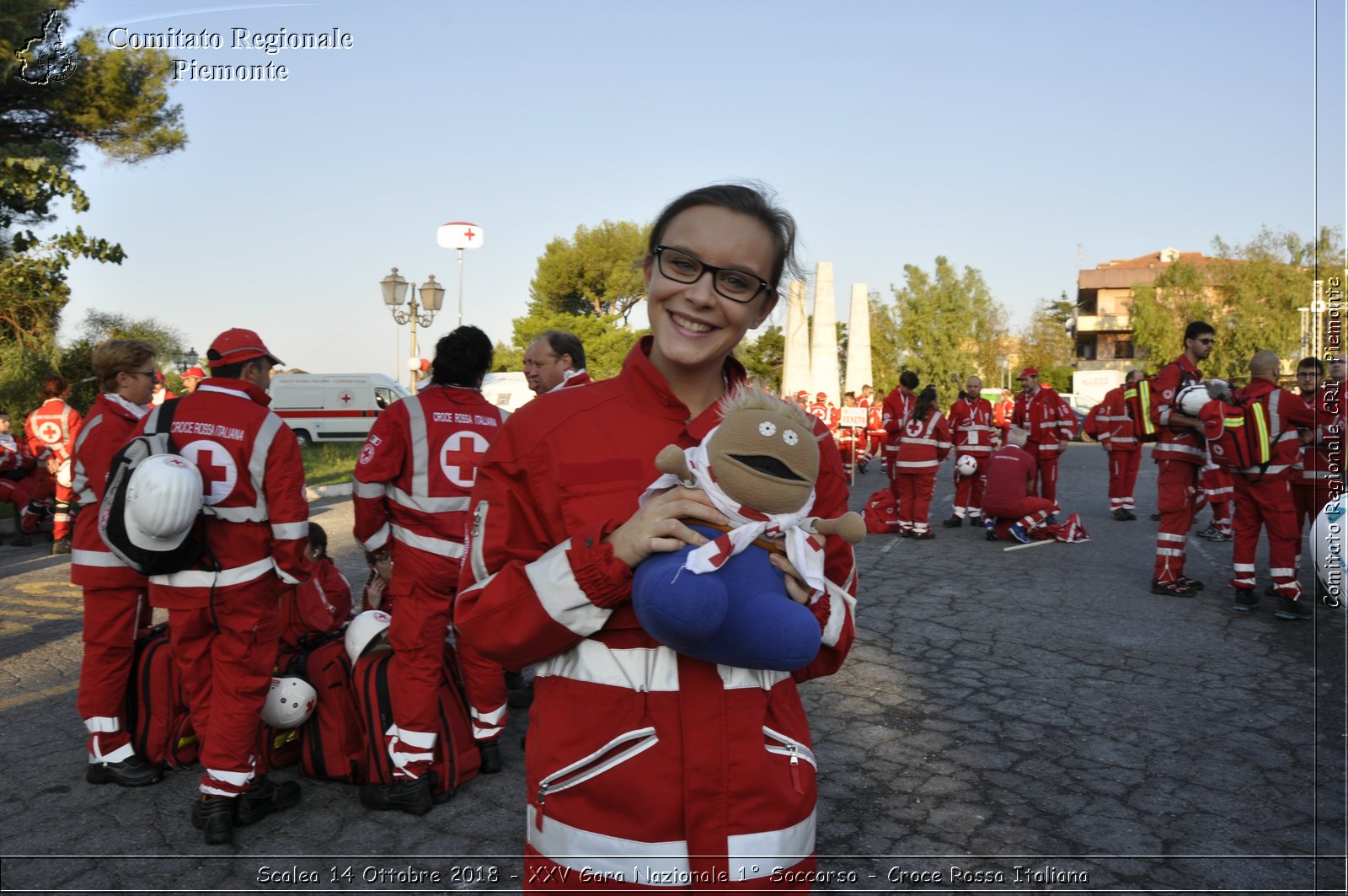 Scalea 14 Ottobre 2018 - XXV Gara Nazionale 1 Soccorso - Croce Rossa Italiana- Comitato Regionale del Piemonte