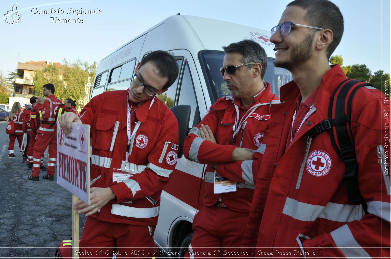 Scalea 14 Ottobre 2018 - XXV Gara Nazionale 1 Soccorso - Croce Rossa Italiana- Comitato Regionale del Piemonte