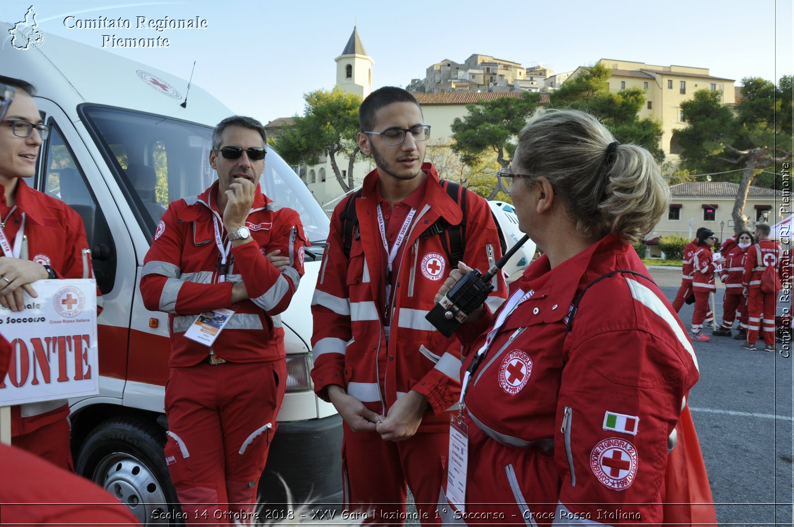 Scalea 14 Ottobre 2018 - XXV Gara Nazionale 1 Soccorso - Croce Rossa Italiana- Comitato Regionale del Piemonte