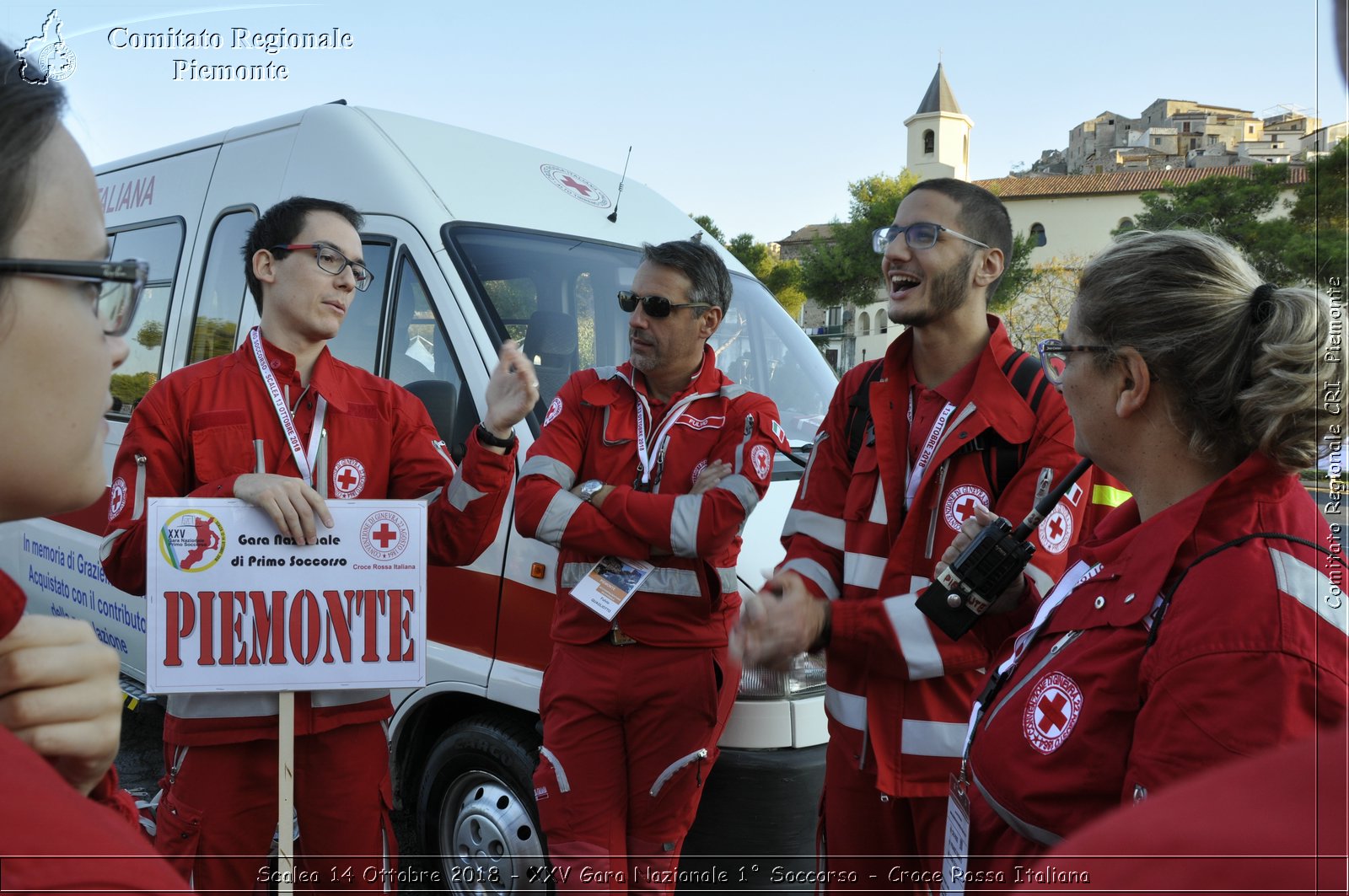 Scalea 14 Ottobre 2018 - XXV Gara Nazionale 1 Soccorso - Croce Rossa Italiana- Comitato Regionale del Piemonte