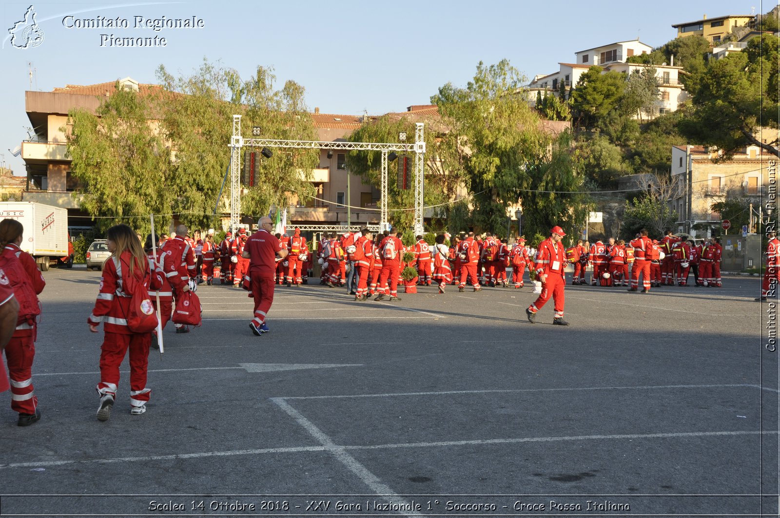 Scalea 14 Ottobre 2018 - XXV Gara Nazionale 1 Soccorso - Croce Rossa Italiana- Comitato Regionale del Piemonte