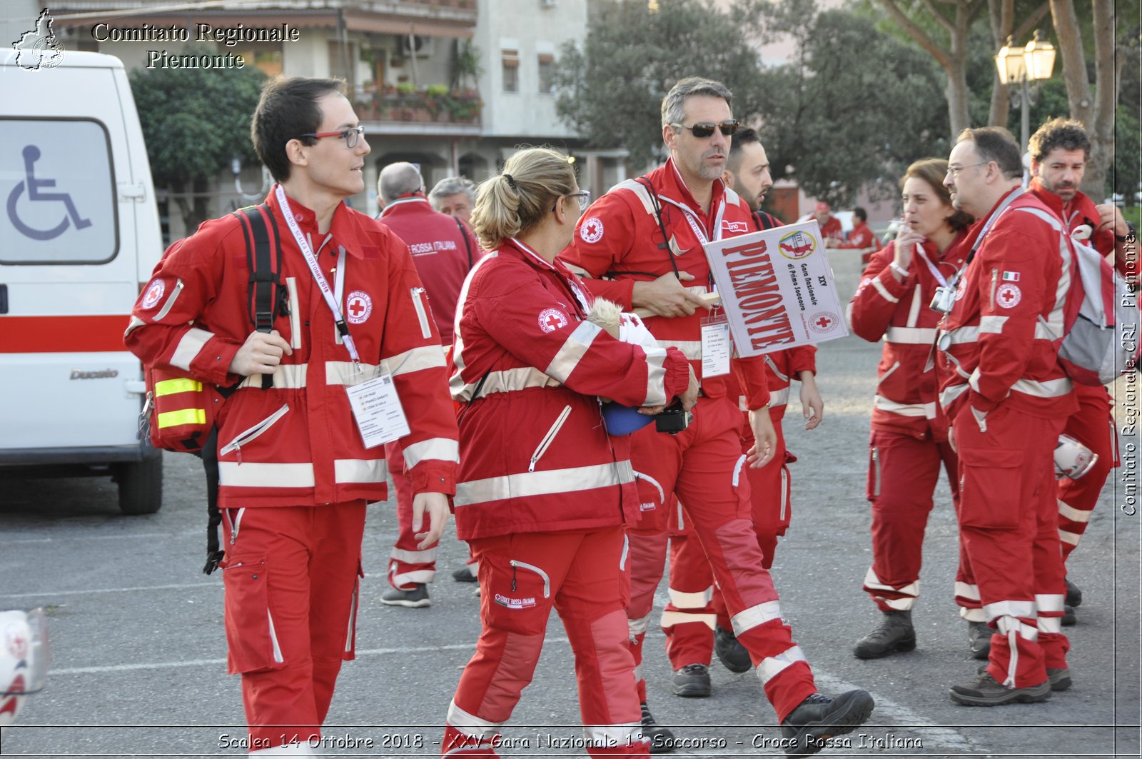 Scalea 14 Ottobre 2018 - XXV Gara Nazionale 1 Soccorso - Croce Rossa Italiana- Comitato Regionale del Piemonte