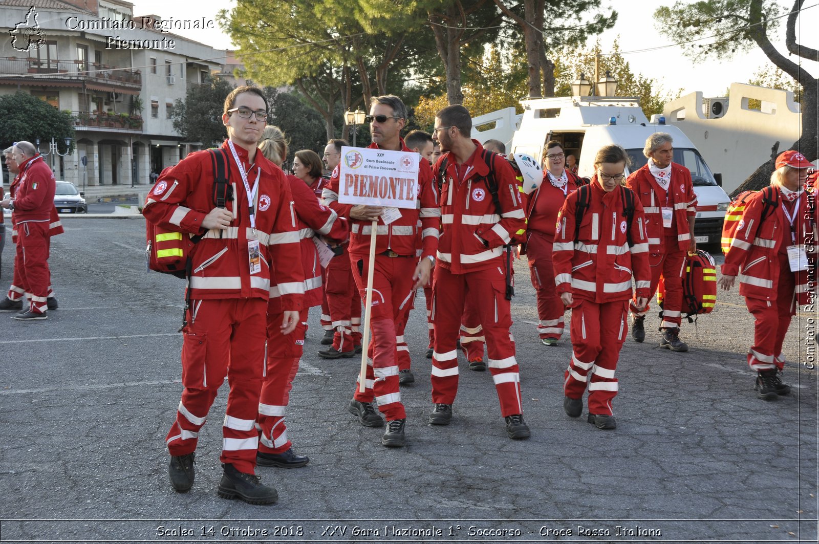 Scalea 14 Ottobre 2018 - XXV Gara Nazionale 1 Soccorso - Croce Rossa Italiana- Comitato Regionale del Piemonte