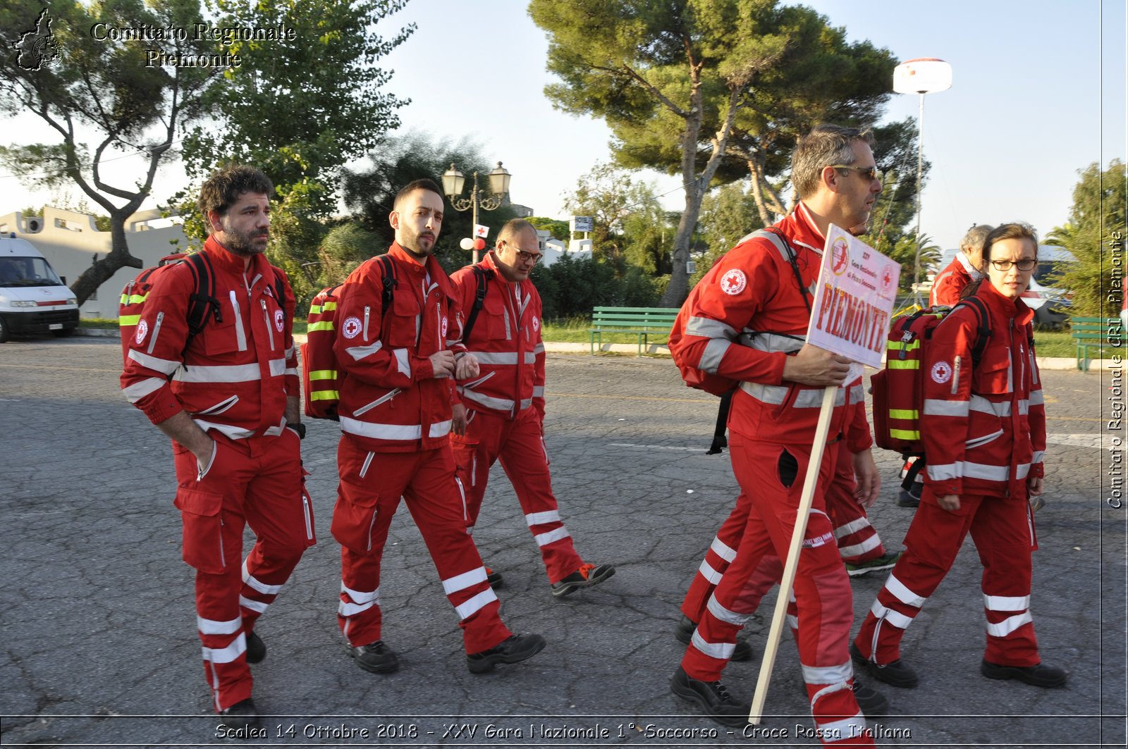 Scalea 14 Ottobre 2018 - XXV Gara Nazionale 1 Soccorso - Croce Rossa Italiana- Comitato Regionale del Piemonte