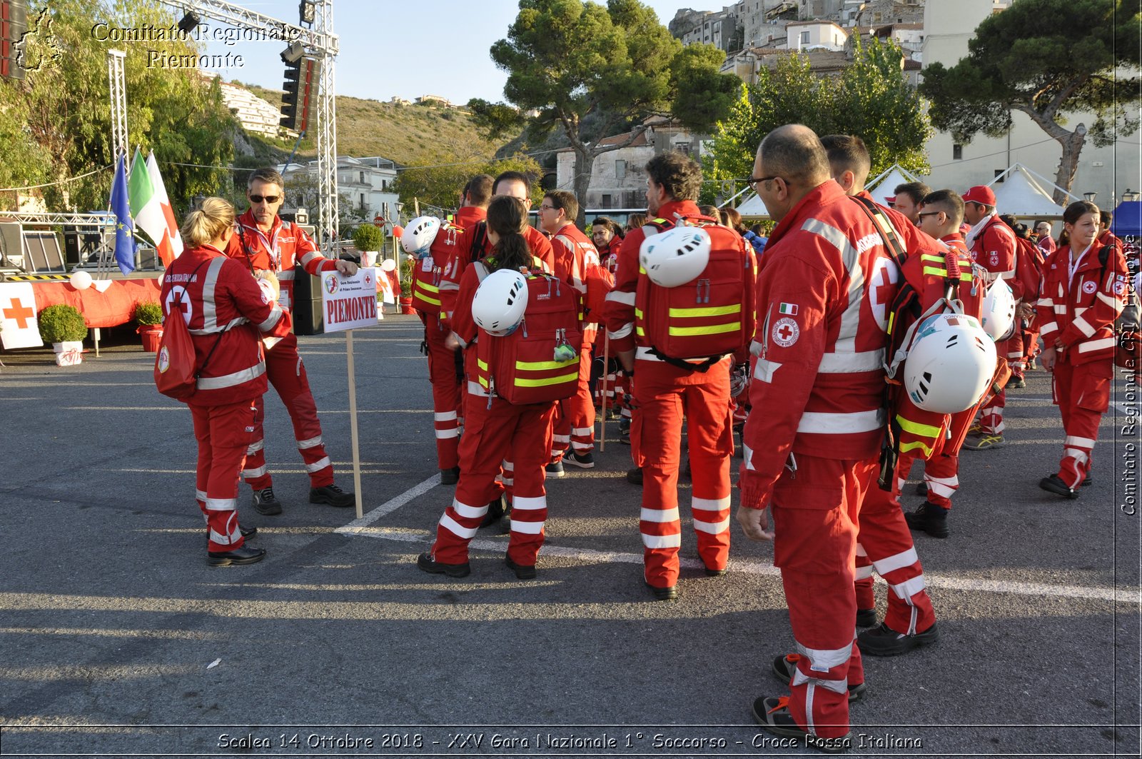 Scalea 14 Ottobre 2018 - XXV Gara Nazionale 1 Soccorso - Croce Rossa Italiana- Comitato Regionale del Piemonte