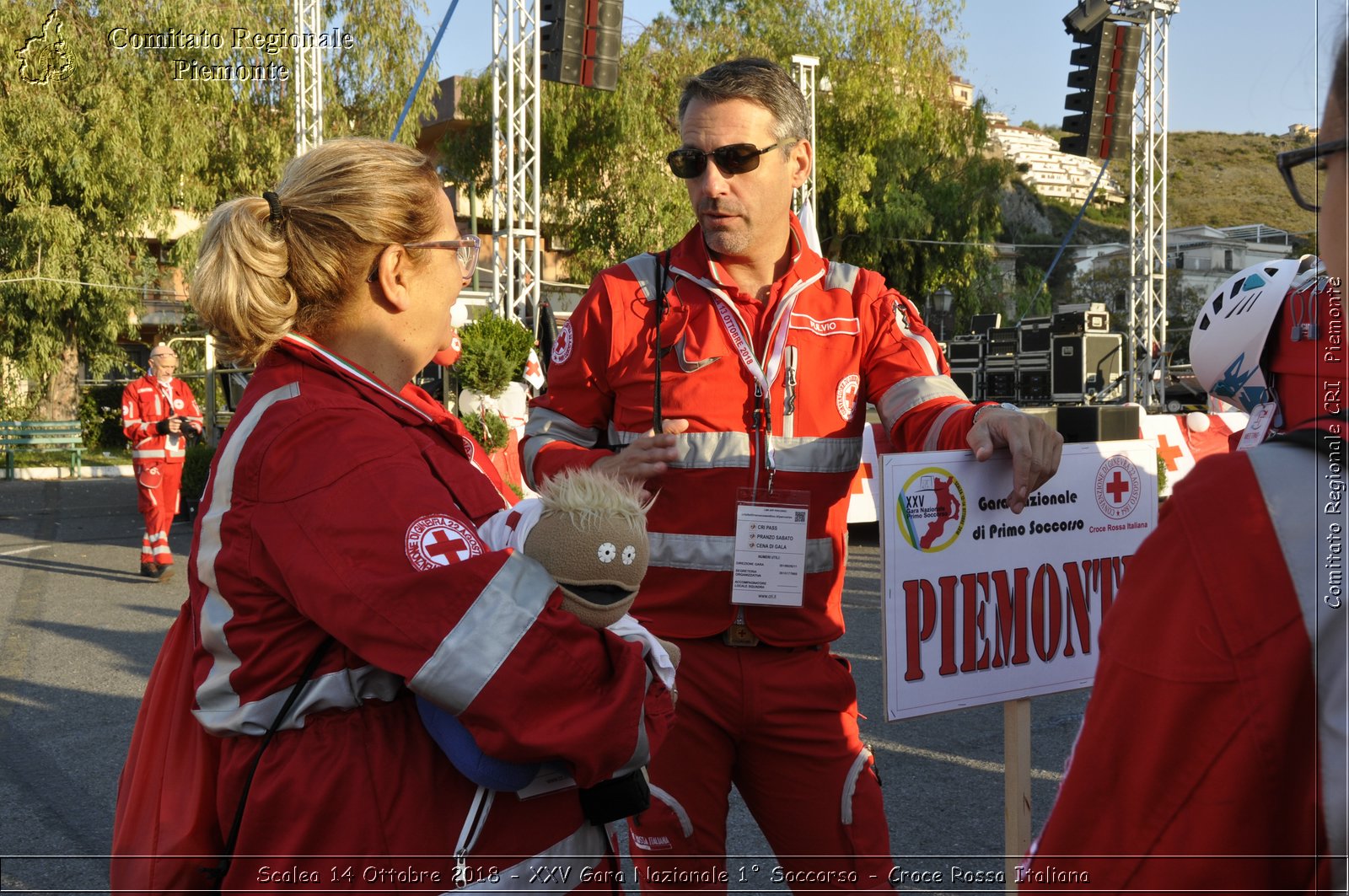 Scalea 14 Ottobre 2018 - XXV Gara Nazionale 1 Soccorso - Croce Rossa Italiana- Comitato Regionale del Piemonte