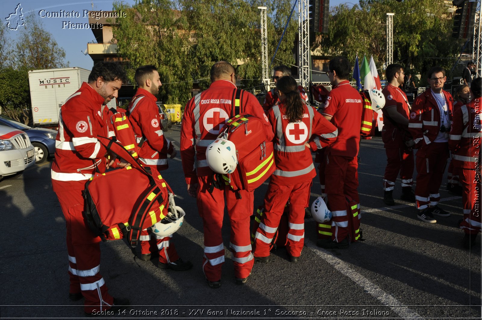 Scalea 14 Ottobre 2018 - XXV Gara Nazionale 1 Soccorso - Croce Rossa Italiana- Comitato Regionale del Piemonte