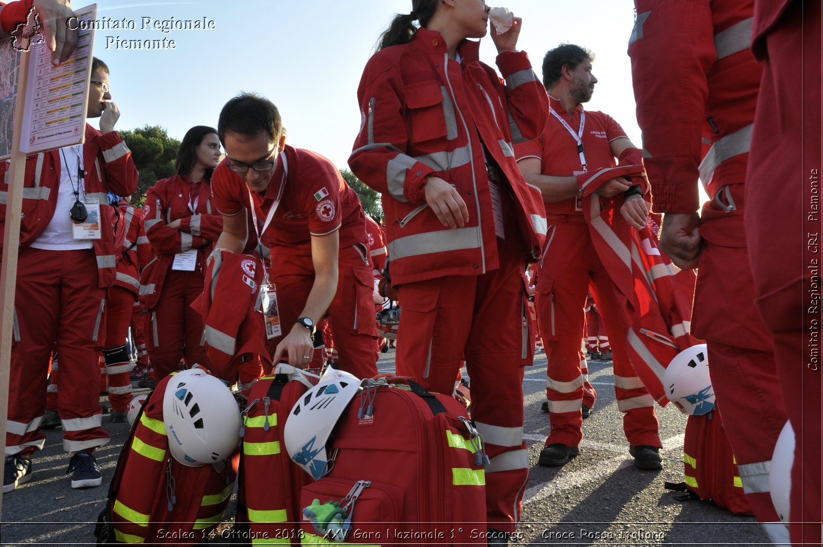 Scalea 14 Ottobre 2018 - XXV Gara Nazionale 1 Soccorso - Croce Rossa Italiana- Comitato Regionale del Piemonte