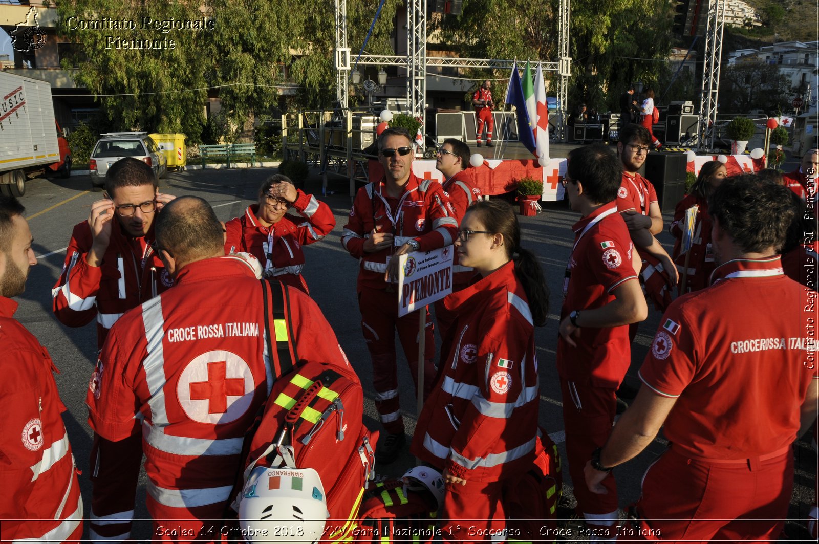 Scalea 14 Ottobre 2018 - XXV Gara Nazionale 1 Soccorso - Croce Rossa Italiana- Comitato Regionale del Piemonte