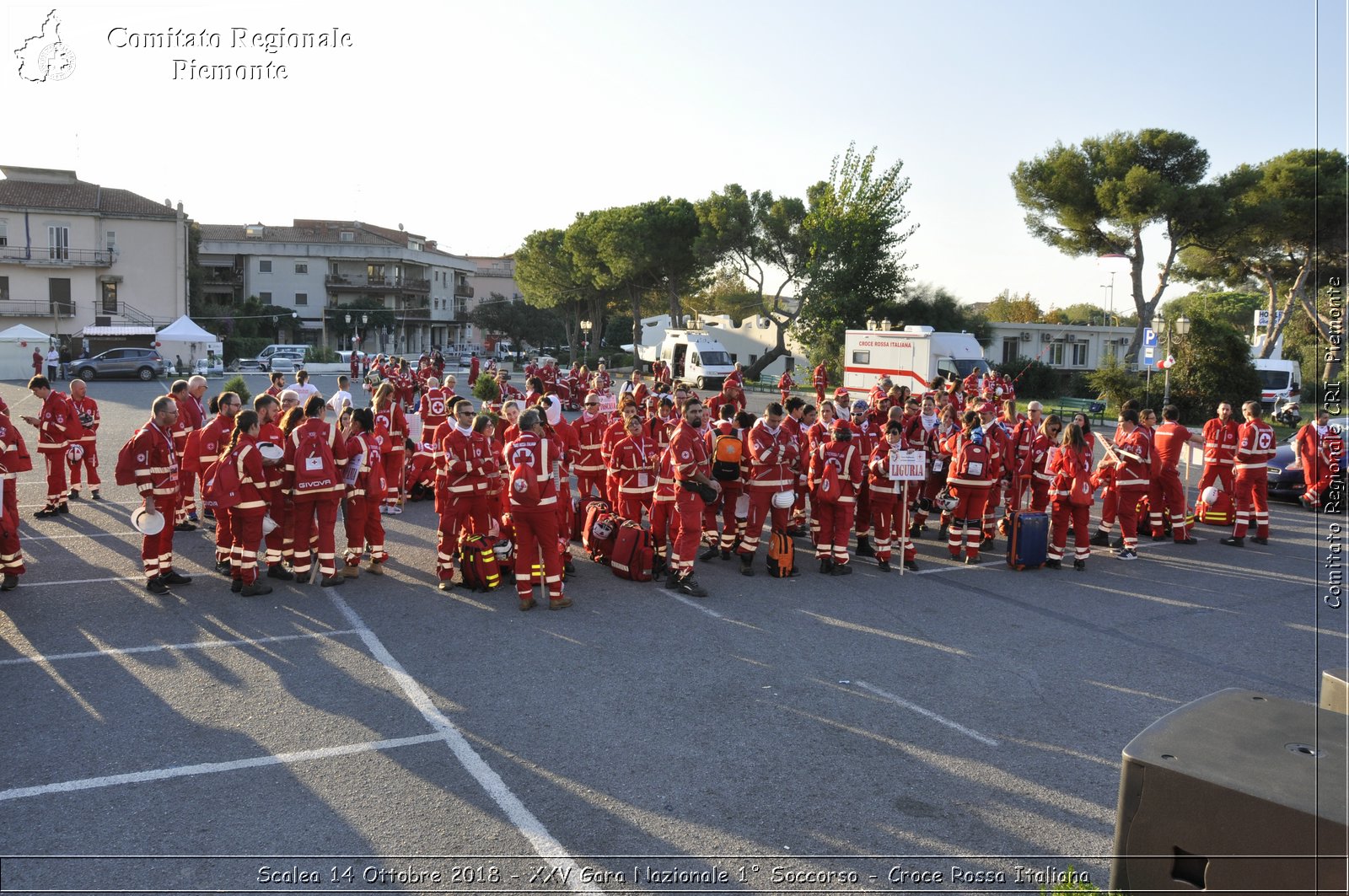 Scalea 14 Ottobre 2018 - XXV Gara Nazionale 1 Soccorso - Croce Rossa Italiana- Comitato Regionale del Piemonte