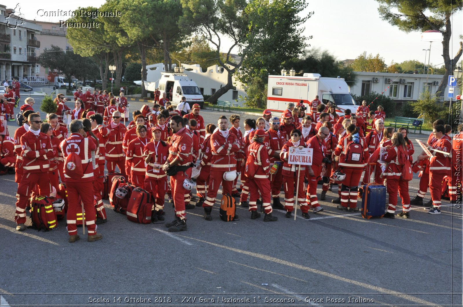 Scalea 14 Ottobre 2018 - XXV Gara Nazionale 1 Soccorso - Croce Rossa Italiana- Comitato Regionale del Piemonte