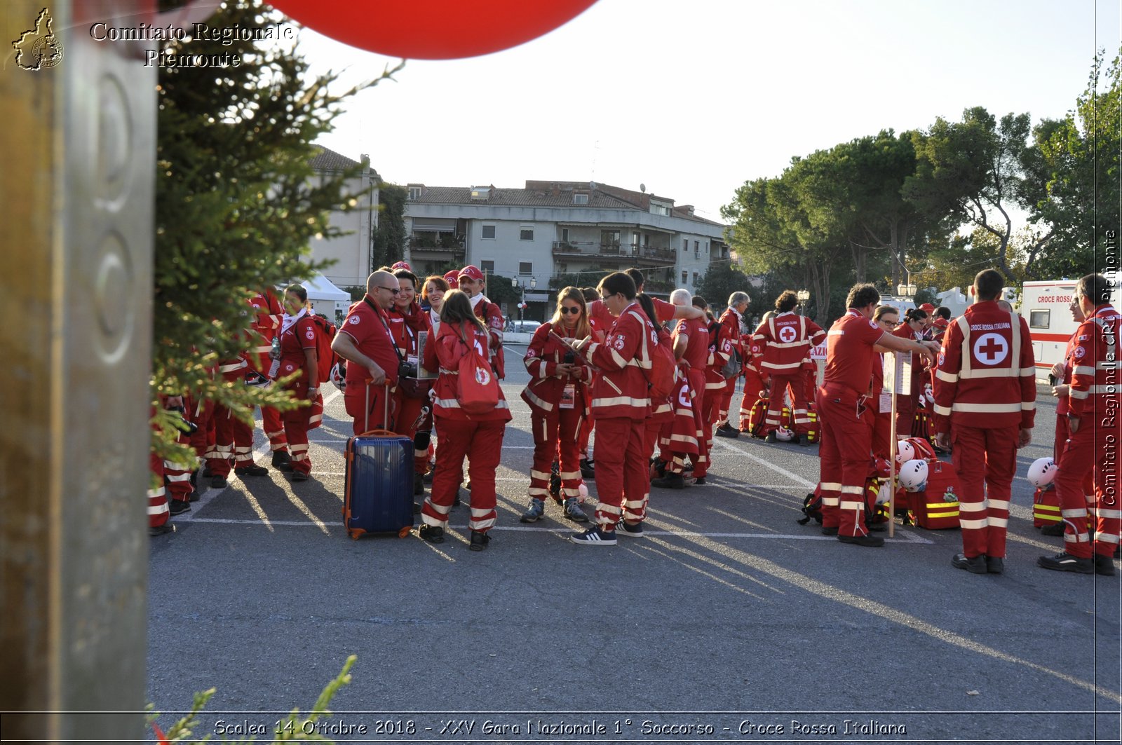 Scalea 14 Ottobre 2018 - XXV Gara Nazionale 1 Soccorso - Croce Rossa Italiana- Comitato Regionale del Piemonte